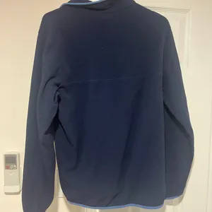 Patagonia Button Quarter Zip Navy Blue thumbnail 4
