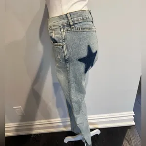 REVICE denim jeans / stars imprinted on behind thumbnail 2
