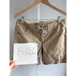 Columbia Womens Khaki Hiking Shorts Drawstring Outdoor Sz 8 thumbnail 11