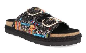 The Viral House Of Harlow 1960 Beaded Buckle Sandals thumbnail 1