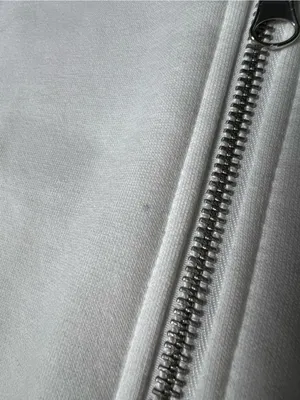 H&M White Full Zip Hooded Sweatshirt Large thumbnail 11