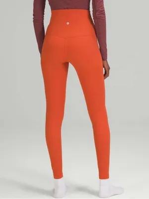 Lululemon Super High-Rise Align Leggings Size 6 Full Length 28” Canyon Orange thumbnail 2