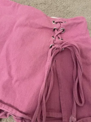 Altar'd State Pink Tie Skort thumbnail 2