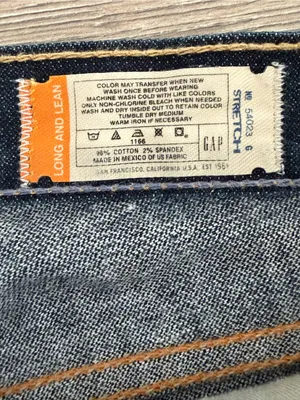 Gap 1969 Long & Lean Jeans Women’s 6 Dark Wash Bootcut Flare Stretch thumbnail 4