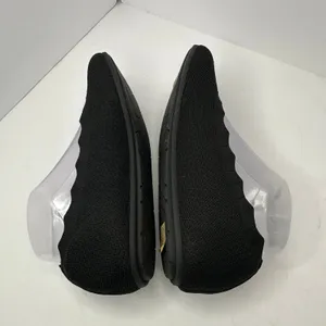 Skechers Women size 9 Cleo Black Knit Ballet Flats Memory Foam Slip On Comfort thumbnail 5