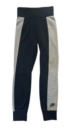 Nike Gray and Black Jogger Sweatpants thumbnail 1