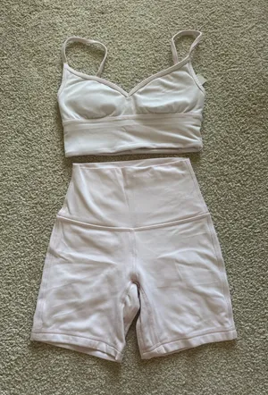 Lululemon light pink set  thumbnail 1