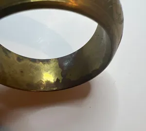 Womens Fashion Bangle Bracelet OS Gold thumbnail 2
