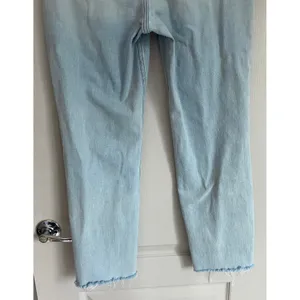 Abercrombie & Fitch Curve Love Ankle‎ Straight Ultra High Rise Jeans Light 29/8 thumbnail 7