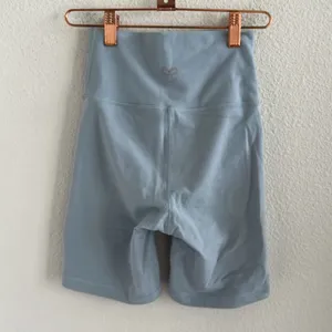 Aritzia TNA Longline Biker Short Bike Short Blue Gray XS thumbnail 2