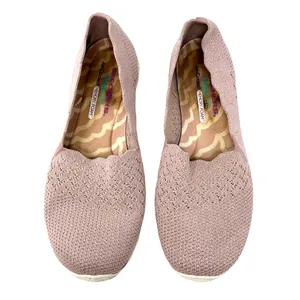 Skechers Size 9 Flats Pink Relaxed Fit Comfort Memory Foam Air Cooled Slip On‎ thumbnail 2