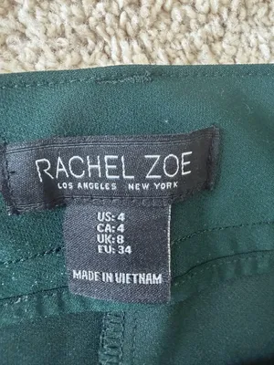 Rachel Zoe Dark Green Dress Pants thumbnail 3