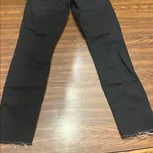 Mother denim HW Looker Ankle Fray in Night Owl dark wash ladies size 26 grunge thumbnail 12