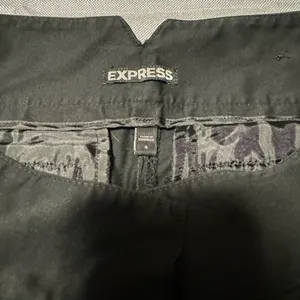 Express Black High Waist Shorts thumbnail 3