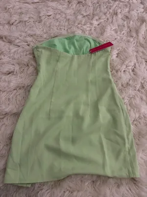 Beginning Boutique Lauren Green mini dress thumbnail 3