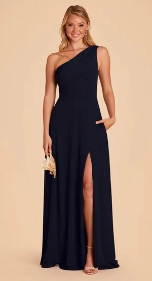 Bridesmaid Birdy Grey Dress Blue thumbnail 1
