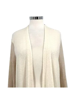 Madewell Kent Open-Front Colorblock Long Cardigan Sweater Size Medium thumbnail 2