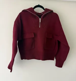 ZARA Quarter-Zip Sweater thumbnail 3