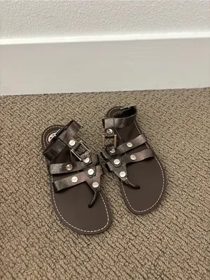 Tory Burch Briza metallic gladiator sandals thumbnail 2