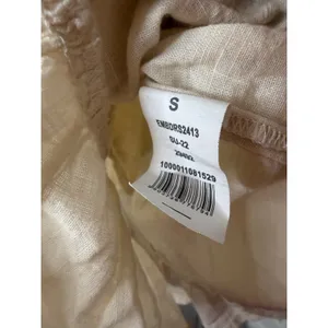 Max Women Cream Cotton Boho Embroidered V-Neck Ruffle Hem Mini Dress thumbnail 11