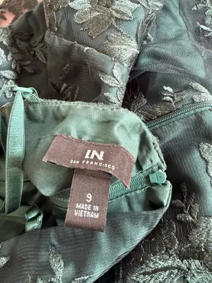 I.N. San Francisco Green Homecoming Dress thumbnail 4