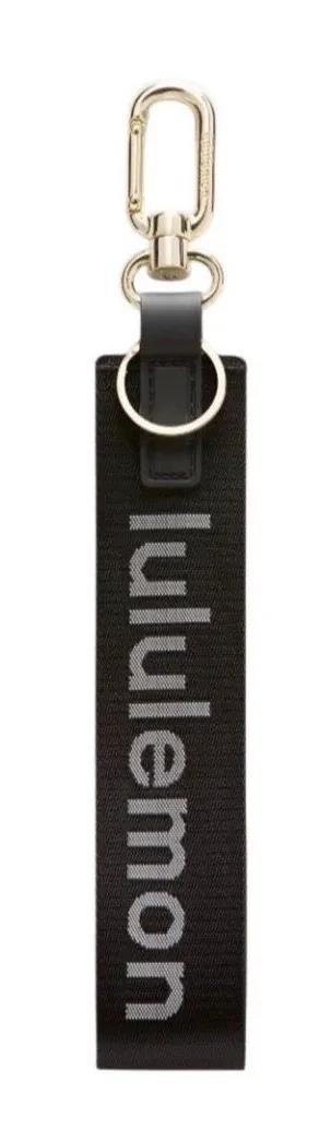 Lululemon Never Lost Keychain  Black/White/Gold thumbnail 1
