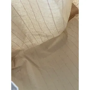 Sézane Cream Pink Maroon Plaid Tote Bag thumbnail 4