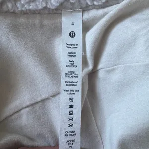 Lululemon Cinchable Fleece Zip-Up Sherpa Teddy Jacket Size 4 thumbnail 10