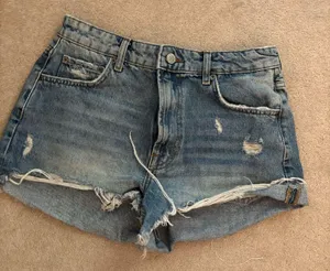 ZARA Denim Shorts High-Rise thumbnail 1
