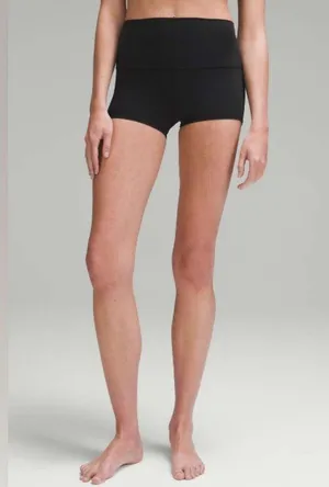 NWT Lululemon Align High Rise Short 2” Black Women’s Shorts Size 8 thumbnail 1