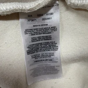Columbia Helvetia Half Snap Fleece Pullover Women’s XL Cream Tan Sherpa Jacket thumbnail 5