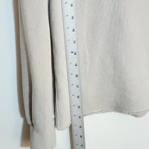 Teacher Graphic Sweatshirt Taupe “Can’t Talk Right Now Doing Teacher Stuff” Sz M thumbnail 5