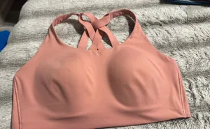 Lululemon Sports Bra Size 36 Dusty Rose thumbnail 1