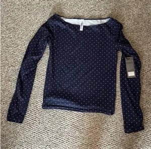 Kimberly Women’s Long Sleeve Polka Dot Top thumbnail 1