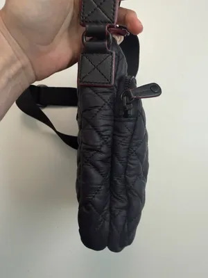 MZ Wallace Crossbody Bag Purse Quilted Lightweight Metro Travel Black Unisex thumbnail 10