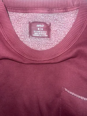 Aerie Oversized Faded Cozy Sweatshirt Size M thumbnail 4