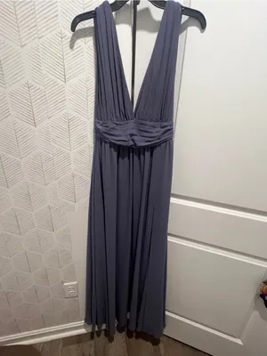 Lulus Heavenly Hues Denim Blue Maxi Dress thumbnail 15