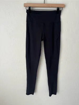 Vuori pace high rise reflective leggings black small thumbnail 5