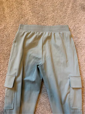 Rachel Zoe Sage Green Cargo Jogger Pants thumbnail 2