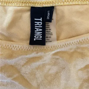Triangl Astrid Bikini Top & Vinca Bottoms Set Velvet Crush Apricot Size Large thumbnail 5
