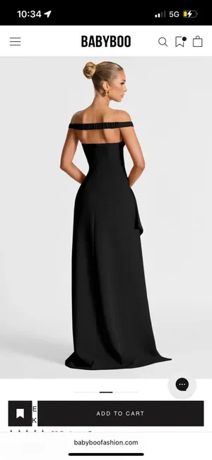 Babyboo Black Maxi Dress thumbnail 5