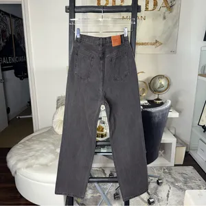Princess Polly Holly Asymmetric High Rise Straight Leg Black Denim Jeans New thumbnail 11