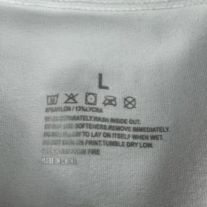 Queenie Ke White Full Zip Athletic Jacket L Size L thumbnail 5