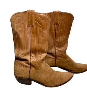 Vintage Ladies Justin Cowboy Boots Made in the USA Size 6 thumbnail 1