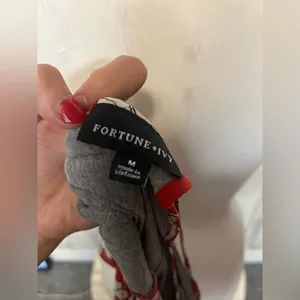 Blouse Red Size M thumbnail 4