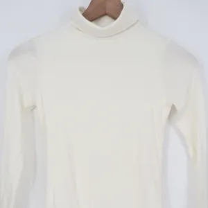 Naked Wardrobe Cream Turtleneck Long Sleeve Bodysuit Small thumbnail 3