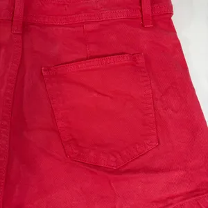 Universal Threads Red Sailor Shorts Womens Size 14 High Rise Denim Mini Shorts thumbnail 10