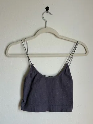 Urban Outfitters Out From Under Cindy Sparkle Seamless Cropped Tank Top thumbnail 3