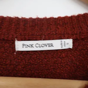 Pink Clover Sweater Women's Small Rust Orange High-Low Excellent thumbnail 2