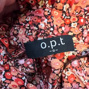 Opt‎ Anthropologie prairie dress floral midi dress sz S thumbnail 6